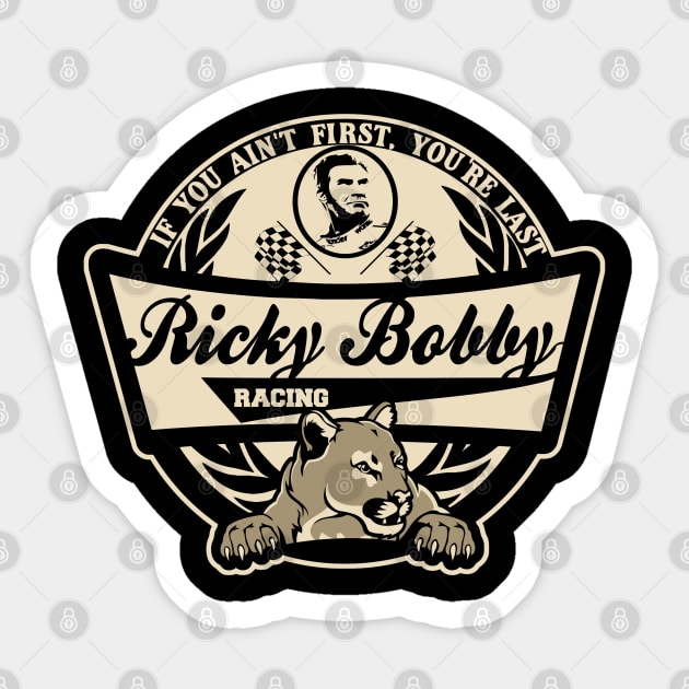 Ricky Bobby racing Sticker by SuperEdu